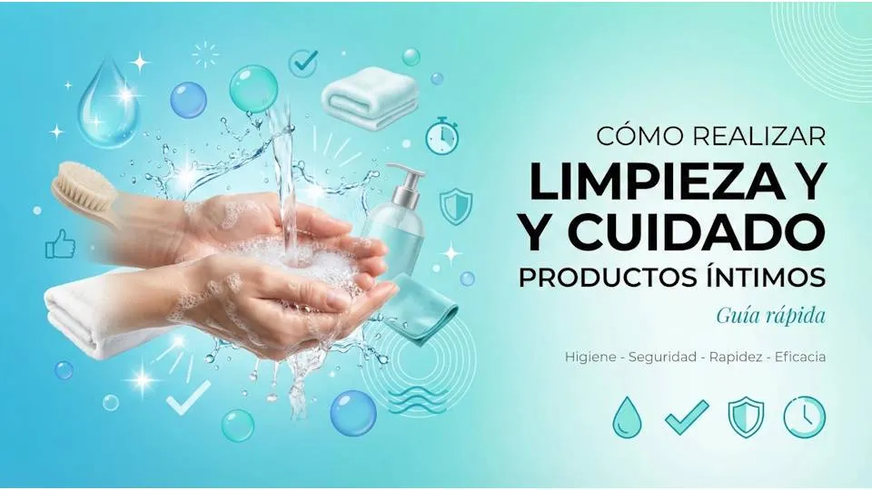 Cómo limpiar juguetes sexuales según el material